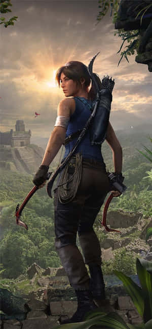 Iphone X Shadow Of The Tomb Raider фон — Redmi K Шпалери