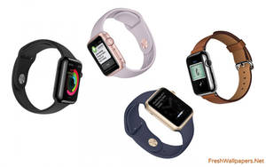 Обої Apple Watch с выбором разных цветов — Apple Watch Шпалери
