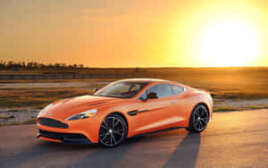 Захватывающий Aston Martin Vanquish в движении — Steam Deck OLED Шпалери