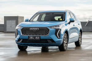 Захватывающий Haval SUV в пустынном приключении — Surface Pro Шпалери