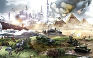 Фон Civilization V у 4K — 4K Шпалери