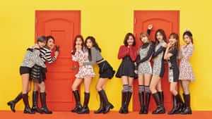 Зачаровуючі моменти з K-pop гуртом Twice — 트와이스 Шпалери