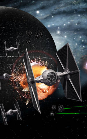 Звезда Смерти из Star Wars для планшета — Xiaomi Pad Mini Шпалери