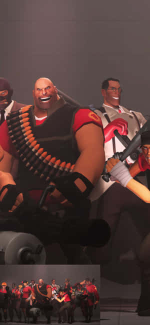iPhone Xs Team Fortress 2 фон — Huawei nova 15 Ultra Шпалери