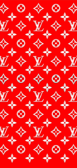 Узор Louis Vuitton — iPhone 13 Pro Max Шпалери