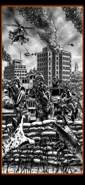 iPhone Xs Max World War Z фон — iPhone 16 Pro Шпалери