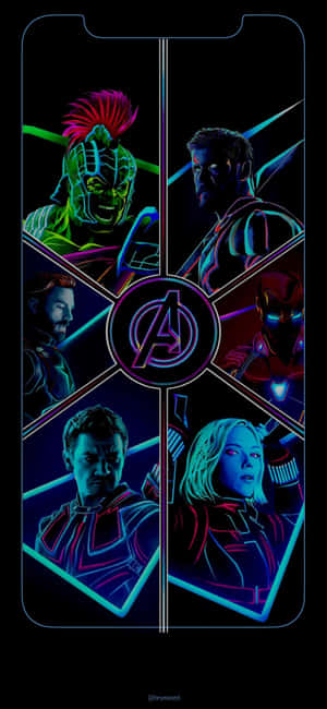 Iphone Xs Marvel's Avengers Фон — Honor 600 Smart Шпалери
