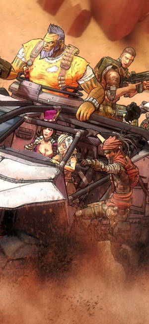 Borderlands Iphone — Galaxy A37 Шпалери