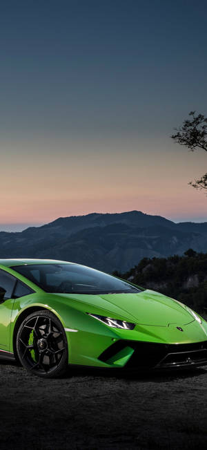 4k Lamborghini iPhone — Galaxy A18 Шпалери