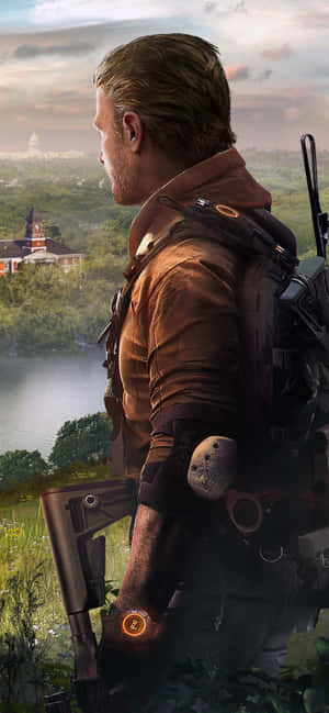 Iphone Xs Max The Division Background — Xiaomi 17 Max Шпалери