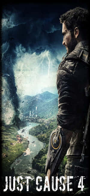 Iphone X Just Cause 4 Background — POCO C85 Шпалери