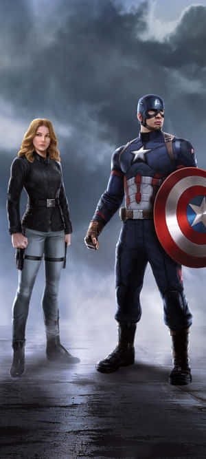 Captain America Movie — Tecno Pova 7 Шпалери
