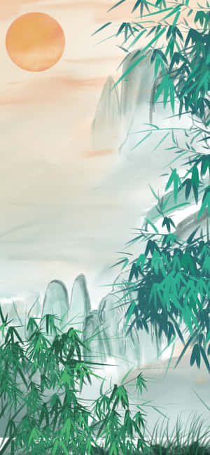 Chinese Bamboo — Xiaomi 17 Шпалери