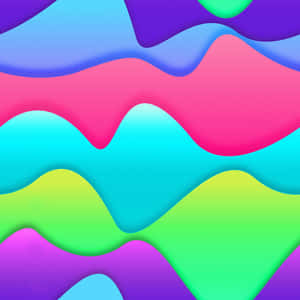 Волнистый фон — iPad Pro 12.9 Шпалери