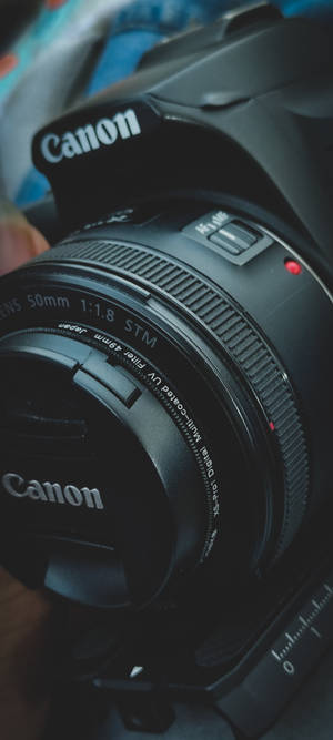 Контуры зеркальной камеры Canon DSLR — iPhone 15 Шпалери