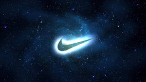 Крутий логотип Nike у космосі
