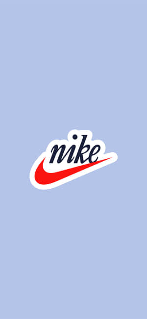 Синий Логотип Nike — iPhone 17 Шпалери