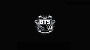 Логотип BTS бронежилет для ноутбука — Bts ноутбук Шпалери