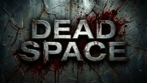 Культовий логотип Dead Space із зернистою текстурою в стилі жахів.