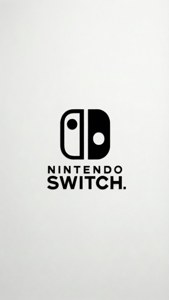 Чистий мінімалістичний дизайн з логотипом Nintendo Switch. — iPhone 6 Шпалери