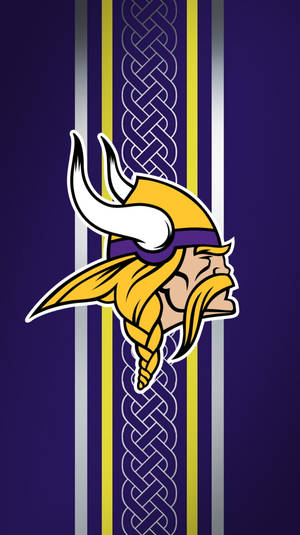 Логотип команди Vikings NFL — Американський футбол NFL Шпалери