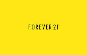 Обої «Логотип модного бренда Forever 21»