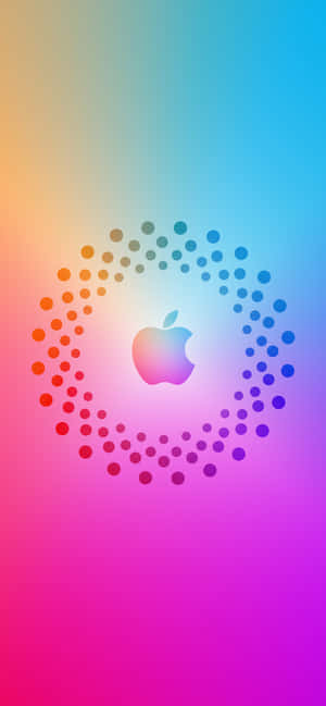 Логотип с точками: чудовищний Apple HD iPhone — Oppo Find X Шпалери