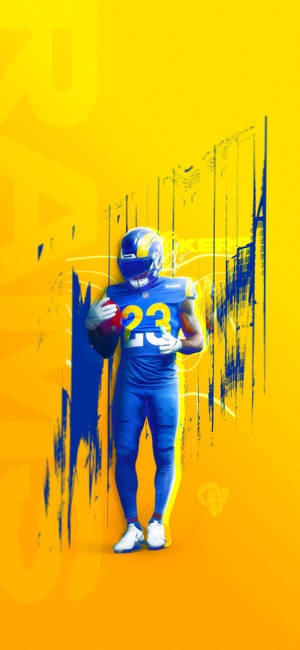 Los Angeles Rams 23 обої — iPhone 14 Шпалери