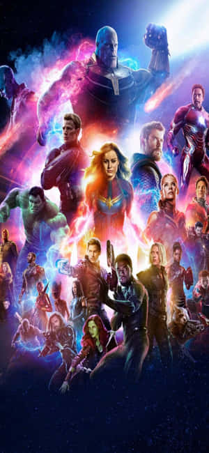 Фон iPhone XS Marvel's Avengers — Honor 500 Smart Шпалери
