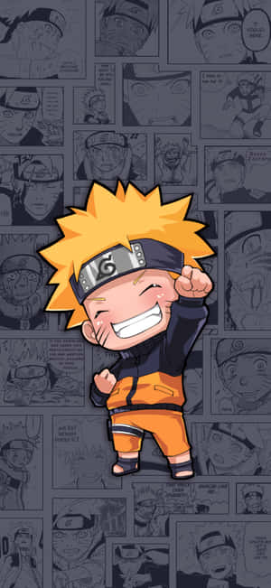 Naruto Chibi — Vivo V70 Lite 4G Шпалери