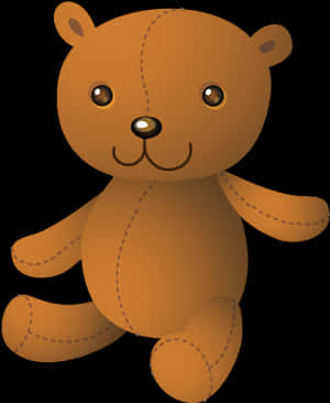 Ілюстрація для дитячого плаката - ведмедик Тедді, HD PNG завантаження — Милый медведь Шпалери