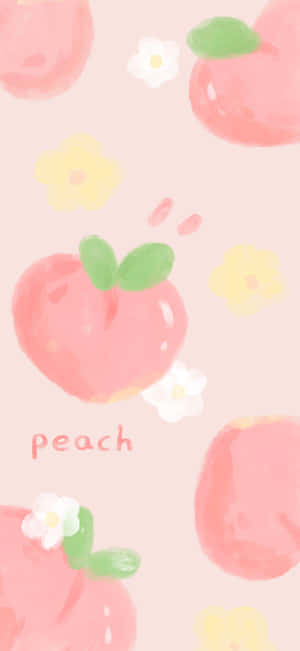 Cute Peach — Galaxy A27 Шпалери