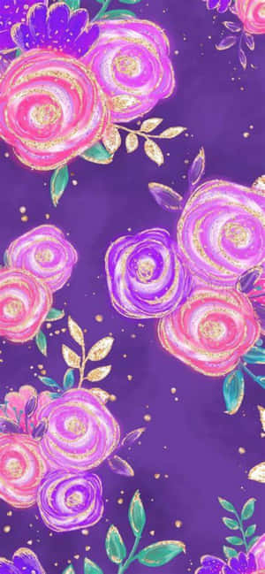 Cute Pink Purple — Huawei nova 16z Шпалери
