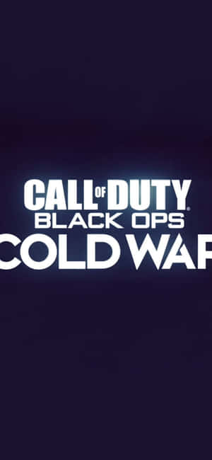 Iphone X Call Of Duty Black Ops Cold War Background — Honor 600e Шпалери