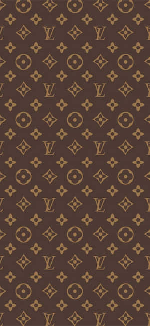 Узор Louis Vuitton — iPhone 13 Pro Шпалери