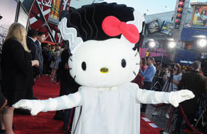 Шпалери з моторошною Hello Kitty Хелловінською мумією — Hello Kitty Хелловін Шпалери