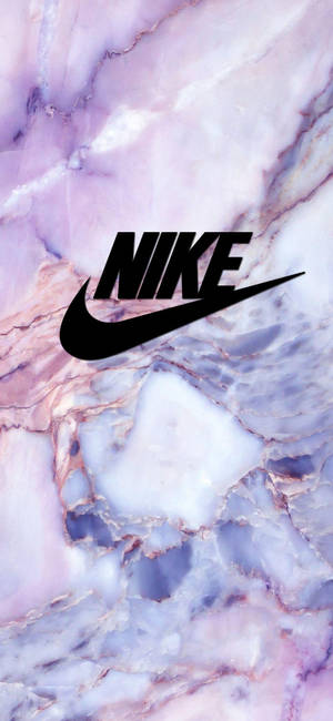 Мраморный логотип Nike для iPhone — iPhone 18 Шпалери