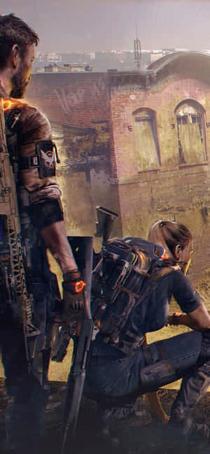 Iphone Xs Max The Division Background — Twilight Шпалери