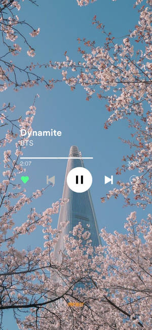 Обои Музыкальная Эстетика BTS Dynamite — iPhone 16 Шпалери