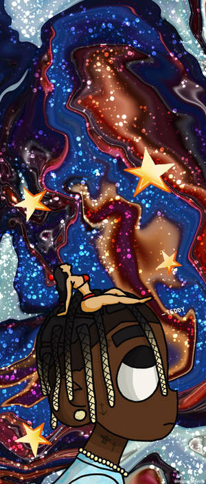 Astroworld iPhone — Galaxy Z Flip Шпалери