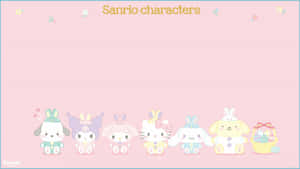 Фон Sanrio — Привіт кітті гіф Шпалери