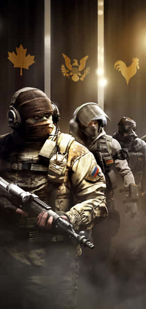 Фон Android Rainbow Six Siege — Tecno Pova Шпалери