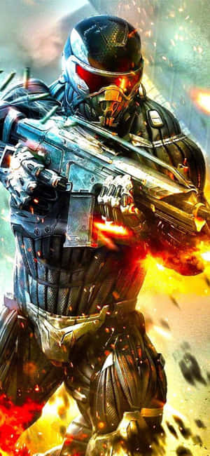 Фон iPhone X Crysis 3 — Redmi K Шпалери