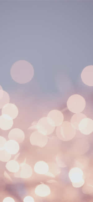 Pink Fairy Lights — Galaxy A37 Шпалери