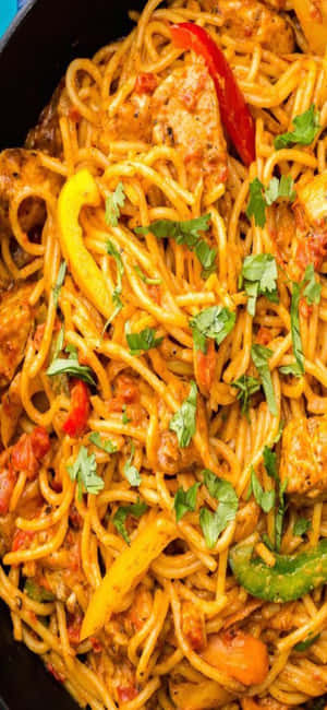 iPhone X Pasta фон — Infinix Note Шпалери