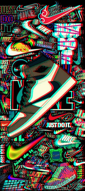 Nike Graffiti — Galaxy A07s Шпалери
