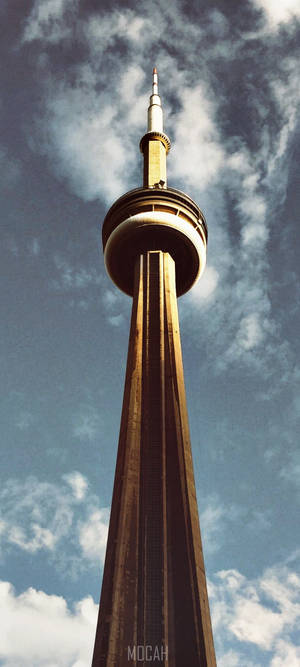 Небесний вид CN Tower — POCO M7 Шпалери