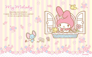 Фон Sanrio — Естетика Hello Kitty Шпалери