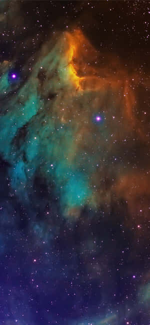 Blue Galaxy Iphone — Motorola Edge 70 Pro Шпалери