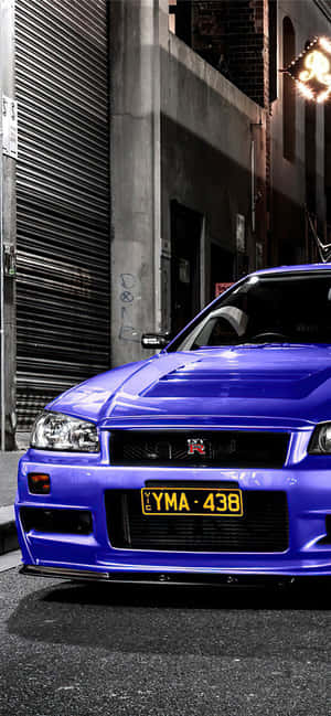 Nissan Skyline iPhone — iPhone 15 Plus Шпалери
